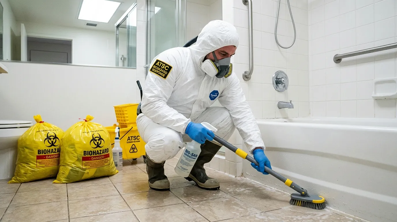 Decontamination equipment deployed for Blood Cleanup in La Vista